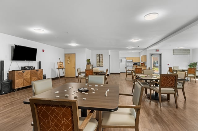 Fort-Smith-014 Activity Room with Full-Size Community Kitchen