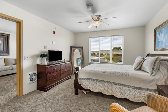 Fort-Smith-030 Bedroom in our One-Bedroom Apartment Home